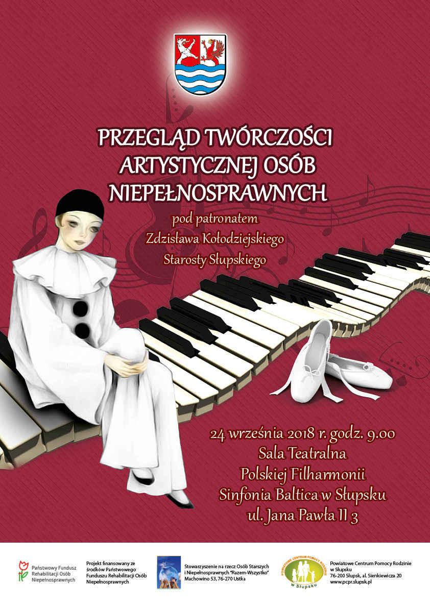 PCPR Przeglad Tworczosci Niepelnosprawnych 2018 plakat 1